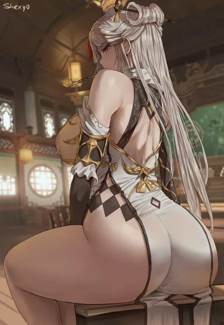 Ningguang [Genshin Impact] by Kimchimaro