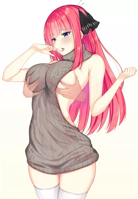 Nino in Virgin Killer [The Quintessential Quintuplets] by Zewen_Senpai