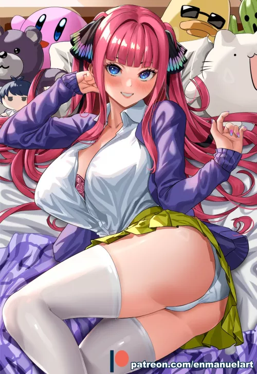 Nino Nakano [The Quintessential Quintuplets] by ChristianBonifacio1