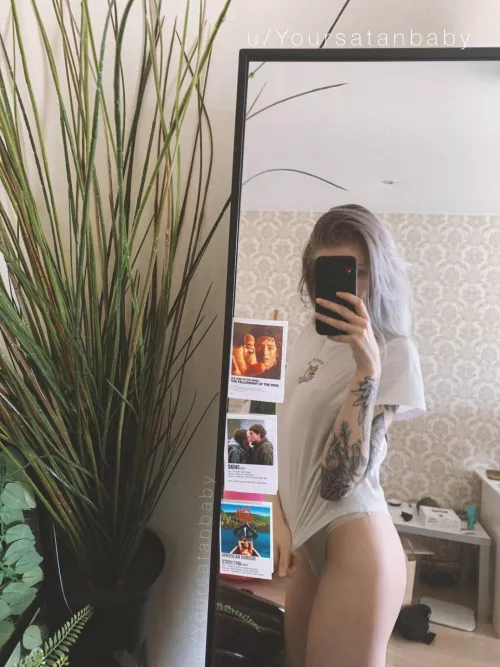 Nipples wants to be free 😂 will you help? 🥰😈💜 by Yoursatanbaby