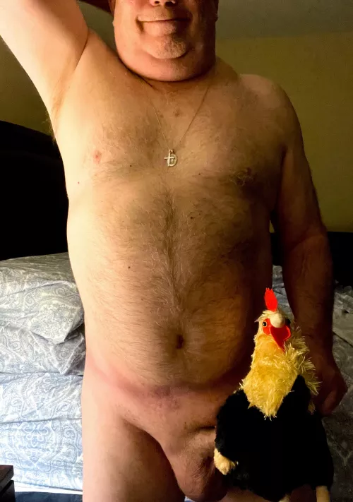 No Alarm Needed - My Rooster Makes Sure I’m Up 😁🐔 by hit2muchwlifes2x4