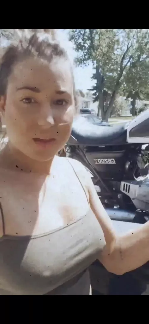 No bra needed by Background_River1201