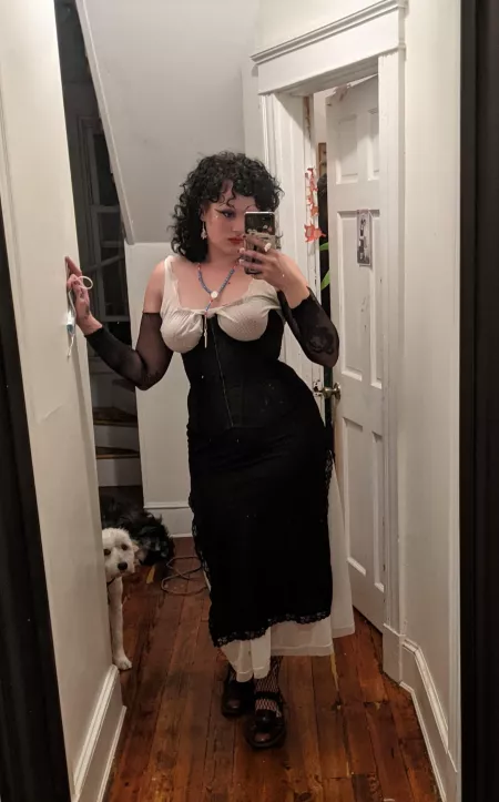 No bra no panties by footfairey