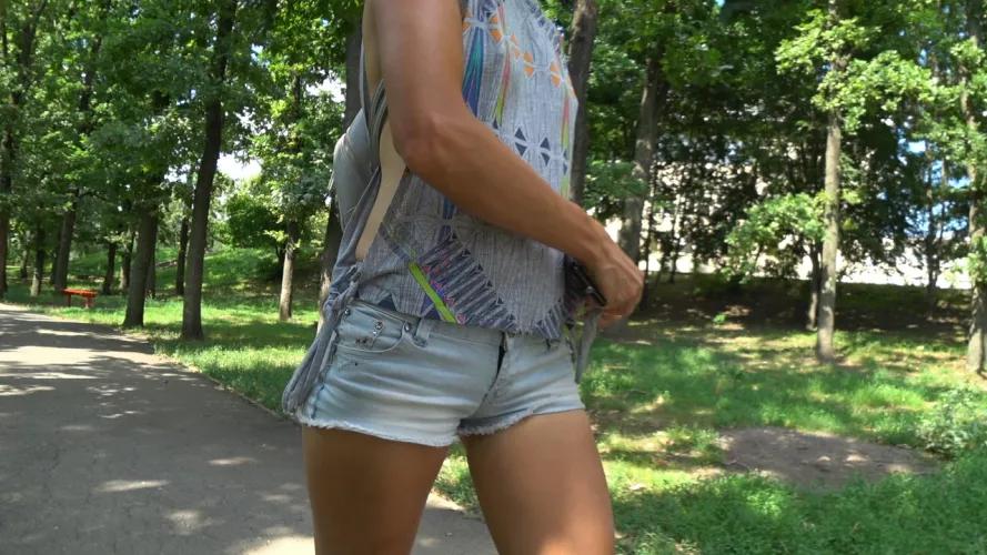 No bra walkout by HotHandyman by hothandyman84