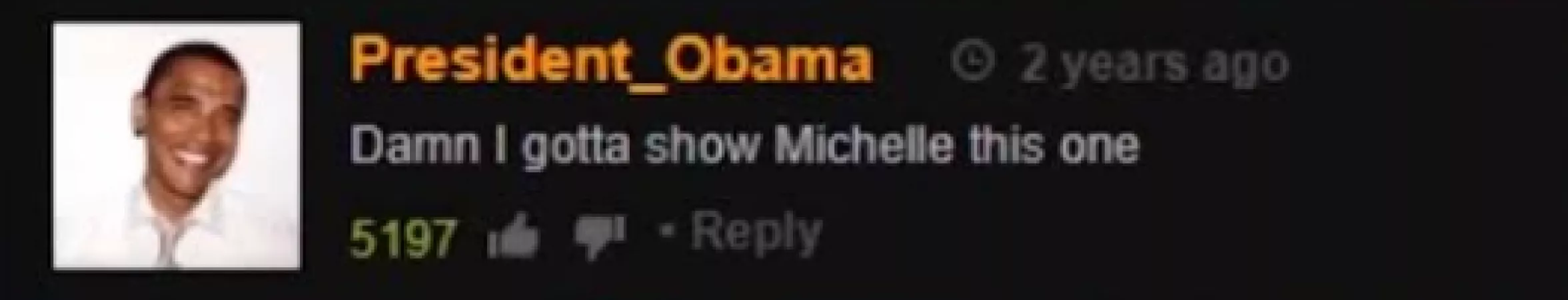 No comment by BarackOsama1998