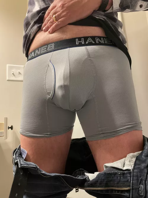 No hiding it in these boxers! by StifflersBiDad