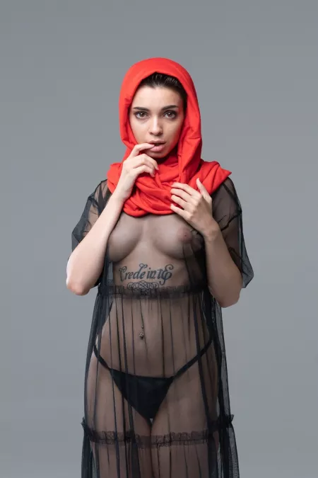 No one will notice with you wearing that headscarf by snflange