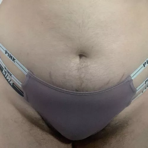 No pair of panties can contain my bush by scoobsboob