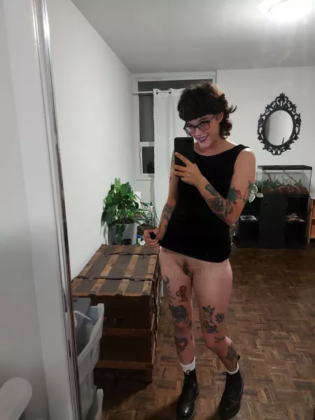 No pants are the best pants by roguenudez