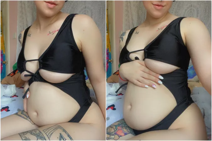 No point even trying to hide my stomach 😳👀 follow my IG (cherryxbunn) for more ❤️ by cherryxbunn