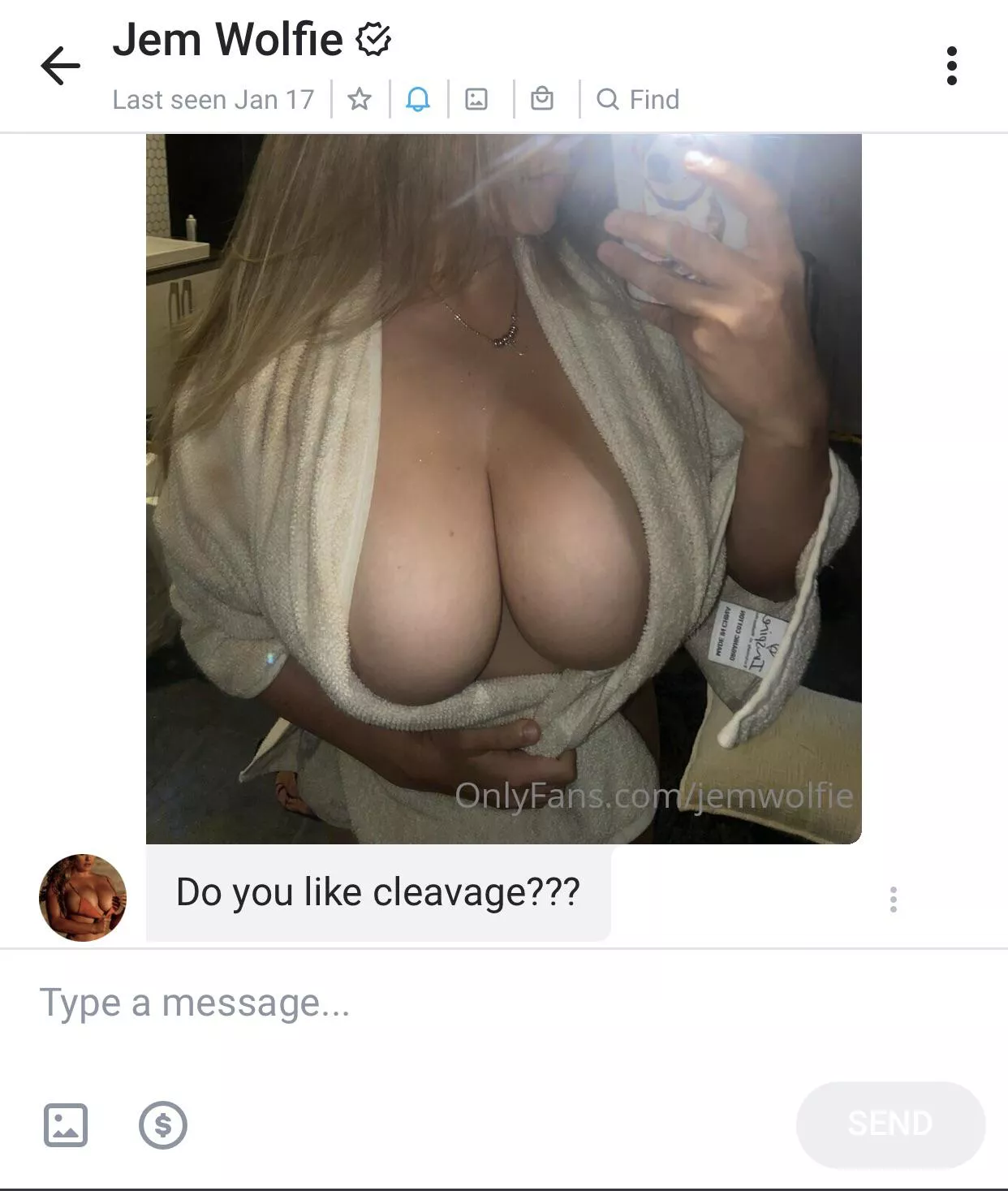 No reason to sub she comes on 1 or 2 times a month if at all the dms are recycled videos u can find anywhere her of is washed time to move on posted by moneymane96