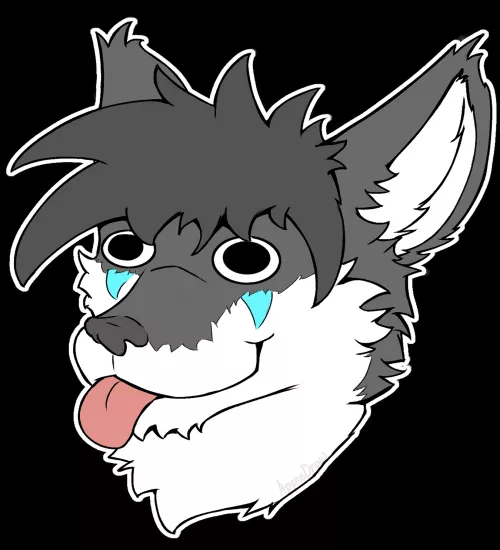 No Thoughts, Head Empty (Art by Me) by AppiusWoof