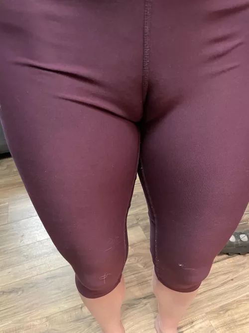 No toes….just the cameltoe this time… Do you miss the toes?? by Curious_Contact2002