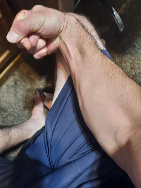 No workout in over 6 years, but just got done moving kegs. Can't wait to train again! by kinkyhippy69