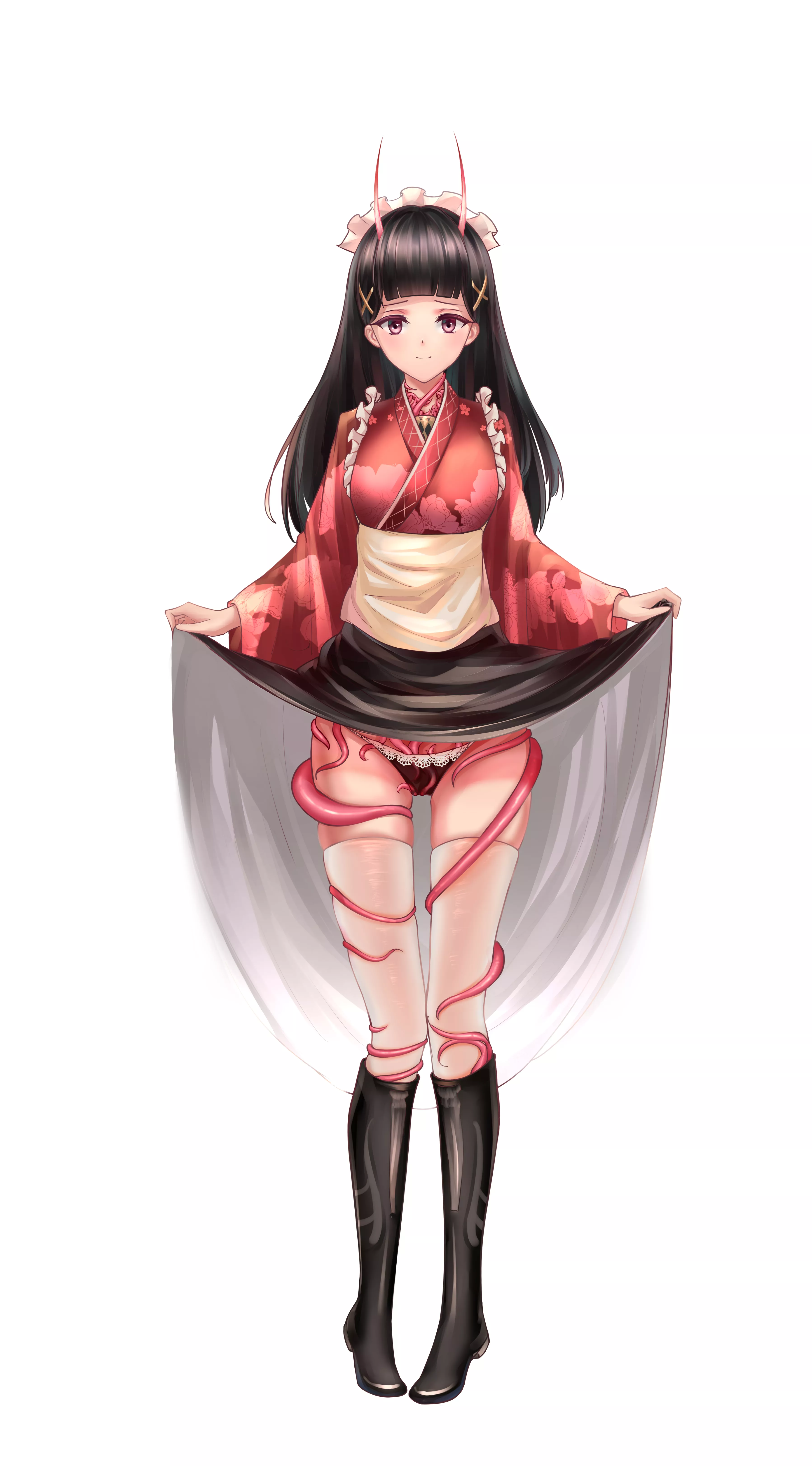 Nobel tentacle maid outfit by Broken mast (female) posted by Vxwolf1