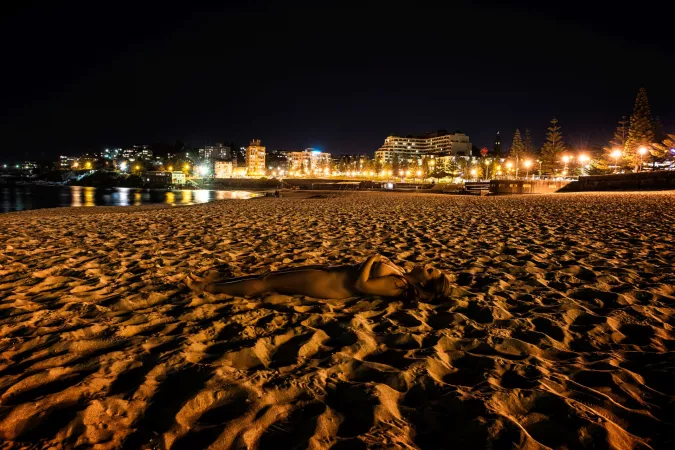 Noctura (by Alec Dawson) - beach at night by NaturistPictures