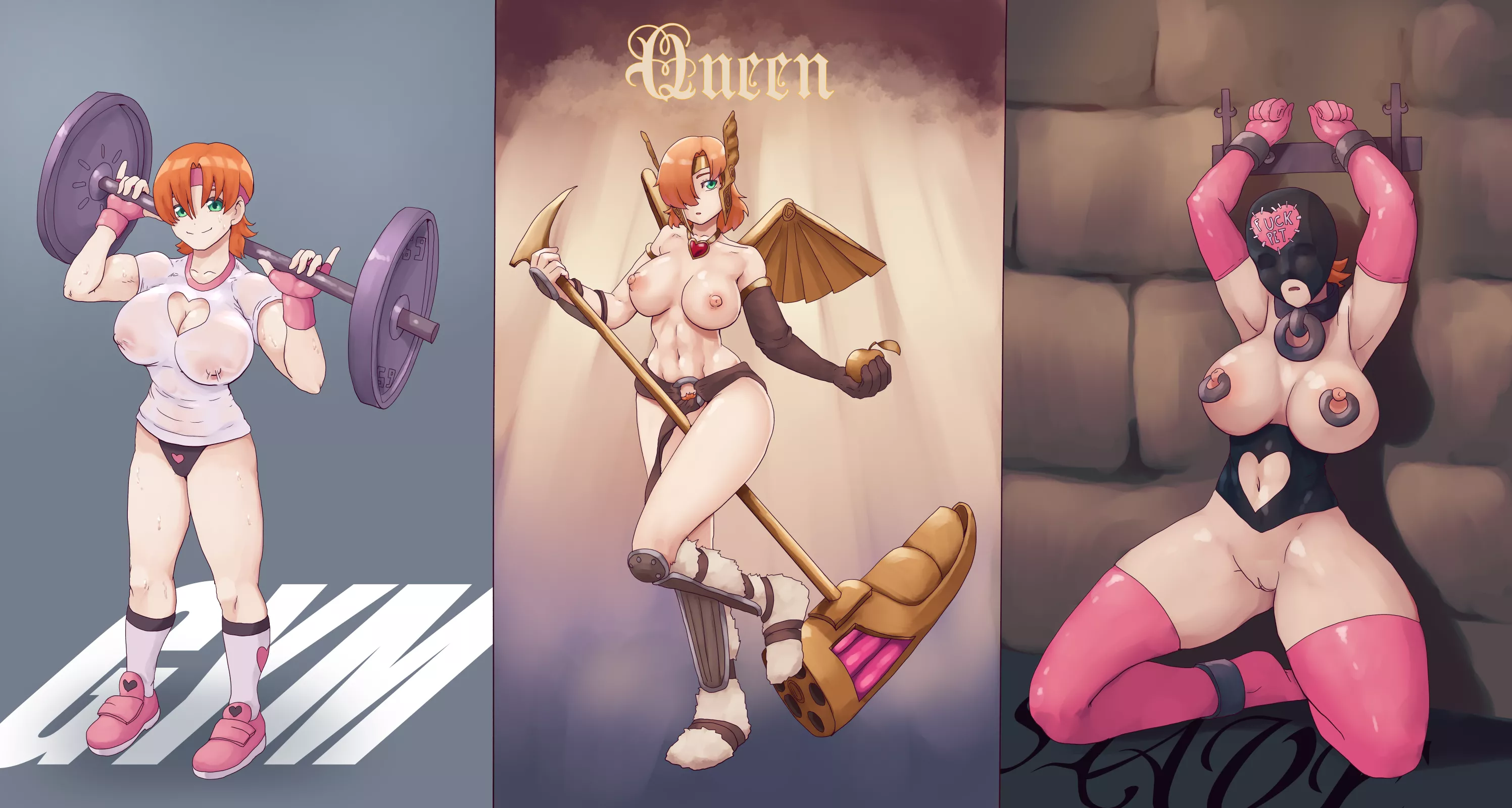 Nora Three Ways - [Reqqles] posted by Reqqles