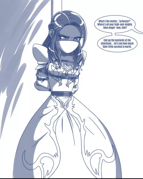 Normally don’t like black and white drawings but this one is good by pure-cancer-uwu