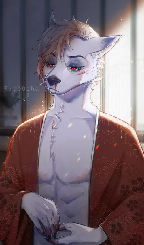 Nosebleed / Art by Me by Yue0sha