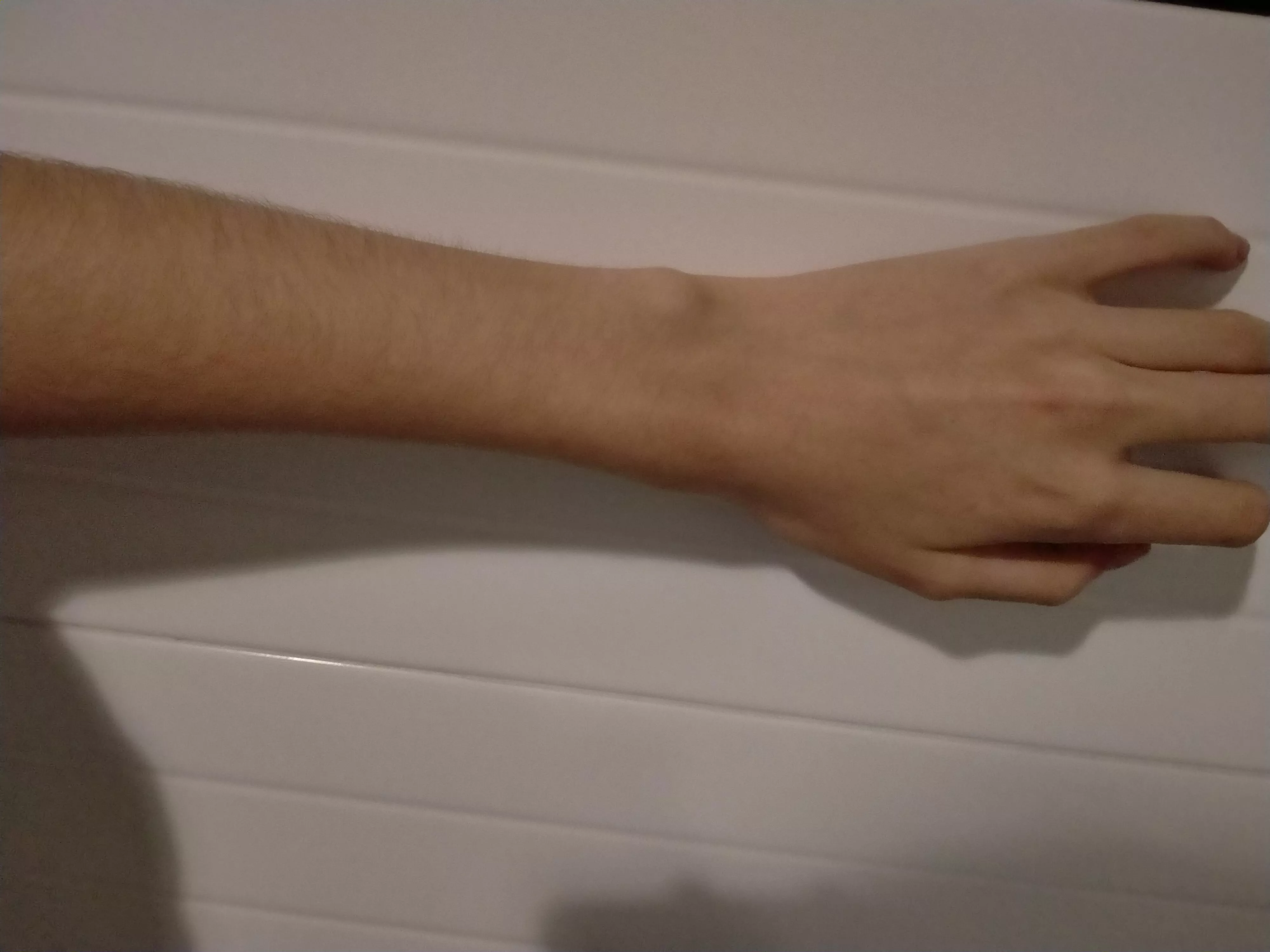 not a buffed forearm at all, but i just felt the comparison would be funny lol posted by snodoubts