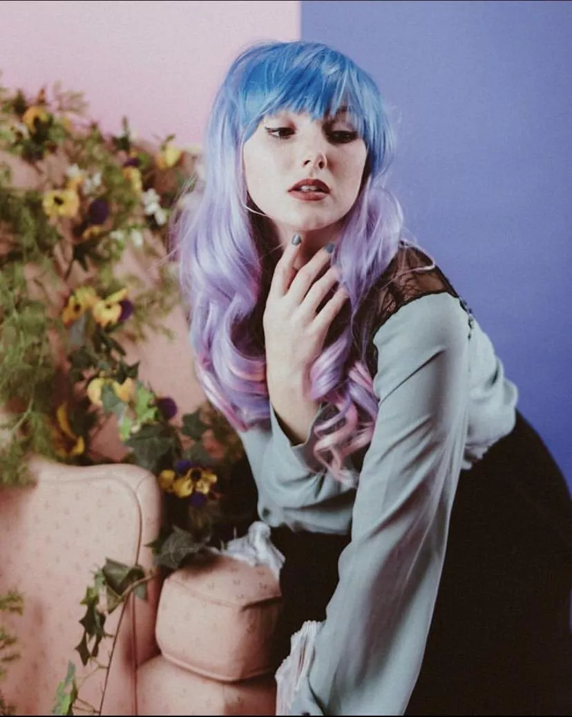 Not a nude or lewd, but damn she looks cute with rainbow hair/wigs posted by BigMcLargeHuge90