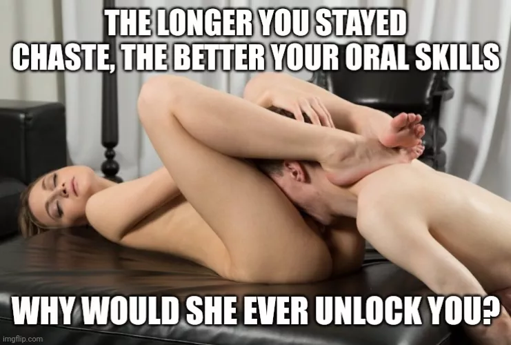 Not a single reason to by chastity_slut69