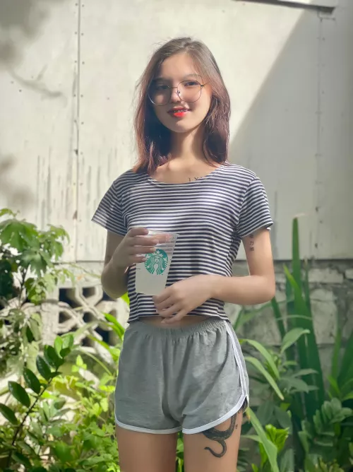 Not a Starbucks! Only fresh Coconut juice! Hehe! by bhelesguerra_