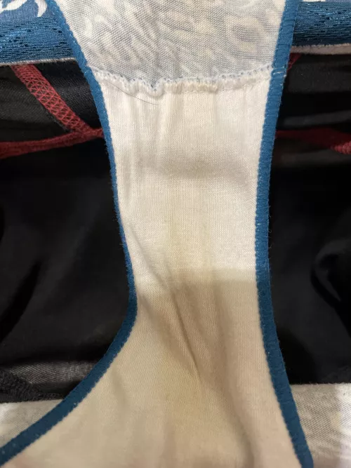 Not as dirty as I’d like them to be but went over to mother in laws last night and caught her bending over in these panties I pulled them to her knees and started banging her out she loved it. She gave me these to take home to “destroy” as she call by Less-Occasion-2536