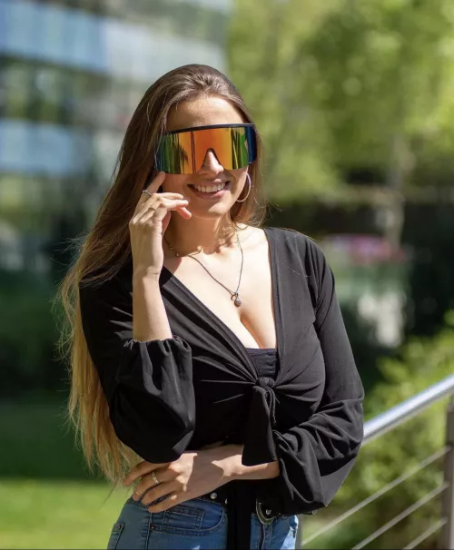 Not even behind those sunglasses by cann27