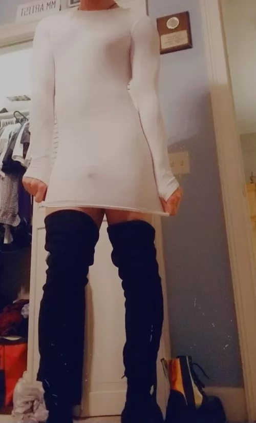 Not even sure if this could be considered a dress... but I love it 😆💗😆💗😆 by jocelynnchastity