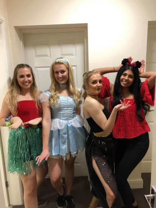 Not expert sluts— but you don't need to practice year round to be a slut on Halloween :D by CaptainCreepjob