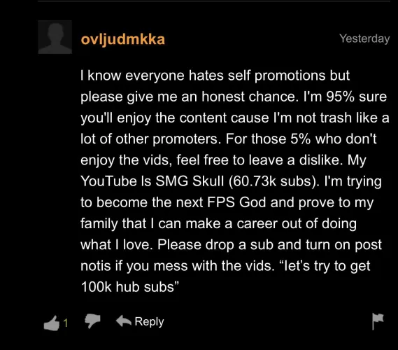 Not gonna lie...I subscribed by Amethyst_Uchiha