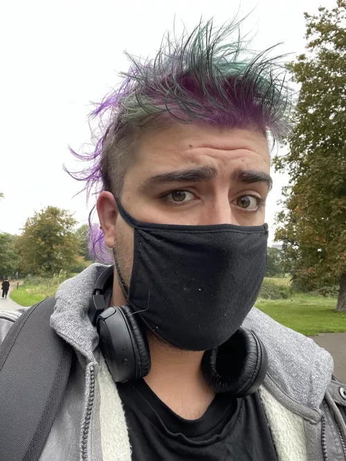 Not quite the weather for a walk in the park, but it also kind of is? by Kiel297