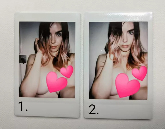 not showing nipples but she censored it so people will think it’s a ‘topless’ polaroids. hope nobody fall for it 👀 by impulsive303