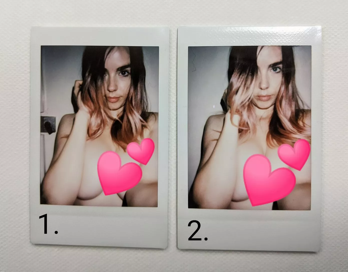 not showing nipples but she censored it so people will think it’s a ‘topless’ polaroids. hope nobody fall for it 👀 posted by impulsive303