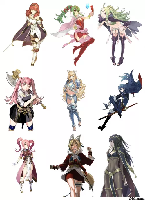 Not sure how many cosplayers do nsfw fire emblem so I wanted to post my 2022 plans here 😊