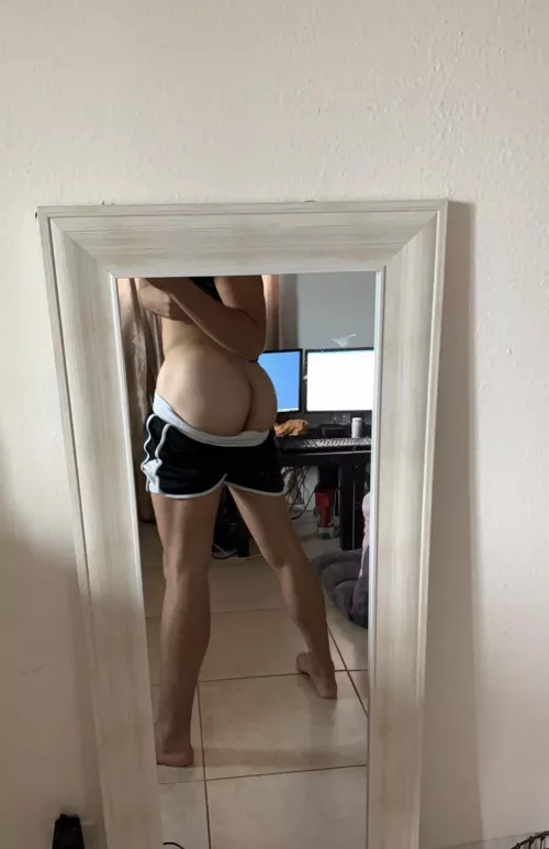 Not sure how these shorts still fit 🤔 by Gudetamaboi