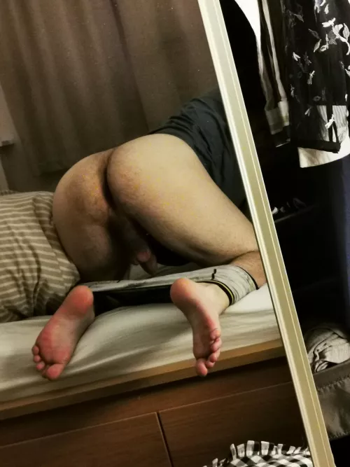 Not sure why but kinda love showing off my ass to guys 🙈 by footballdaft92