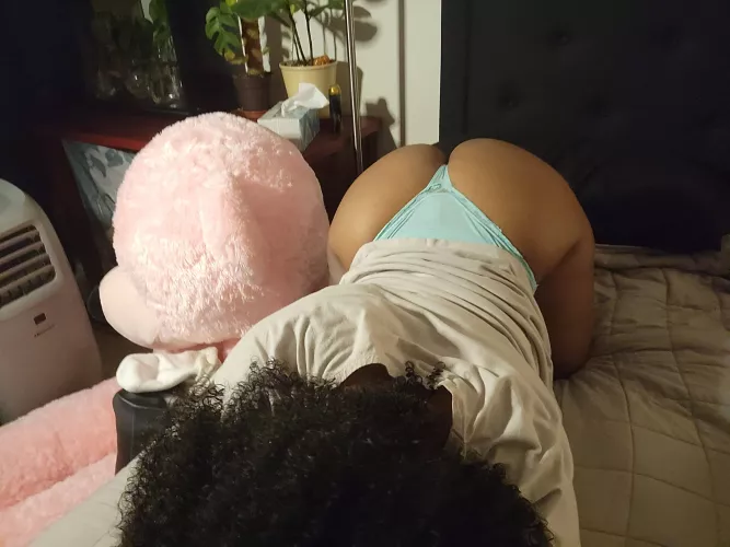 Not too boring? Wanted to feel a bit sexy before bed...😼💜 by One_Leg_Kitty