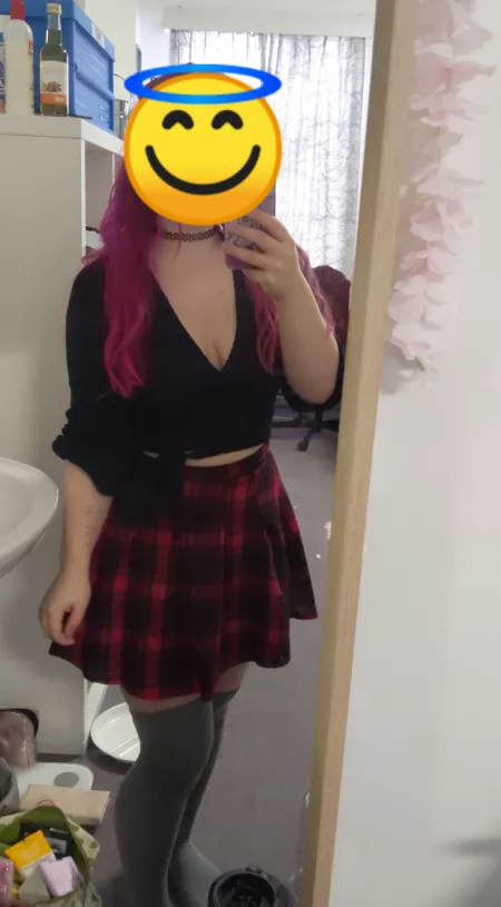 Not wearing any underwear and heading out🙈 should I flash the guy at Starbucks?🙈✨💕 by fluffy_rainbow_kity