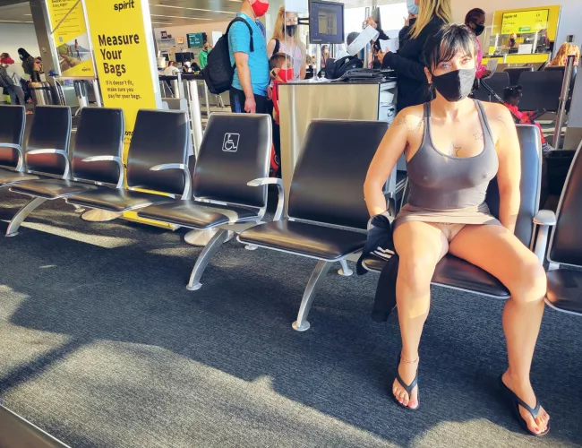 Not wearing panties... by Nickib214