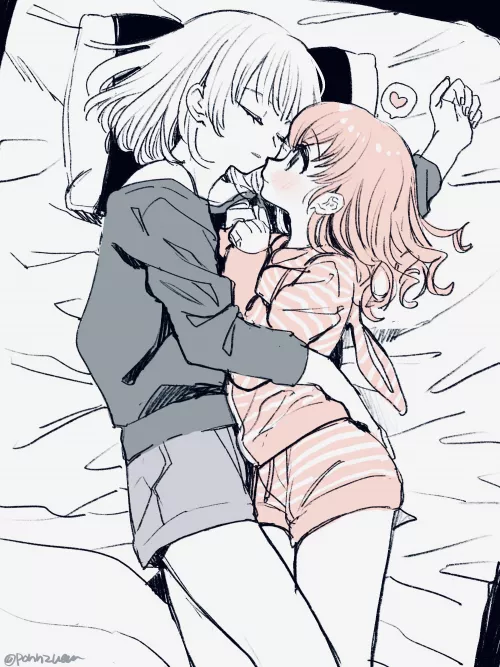 Not yuri... Maybe half