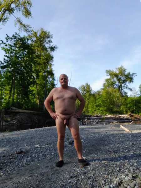 Nothing beats a little naked nature time :) by Objective_End2640