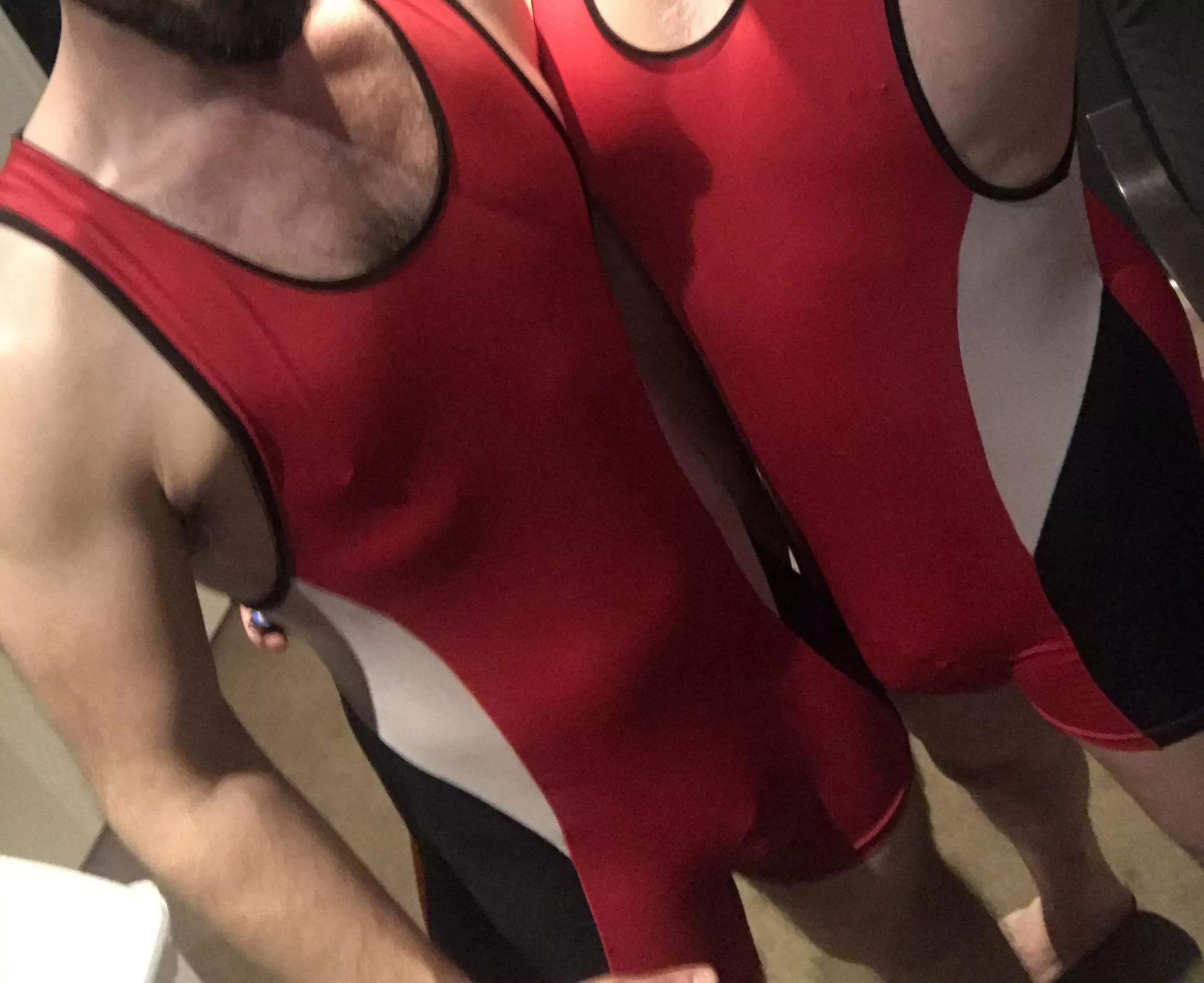 Nothing better than sharing your gear with a mate posted by SubFFboy