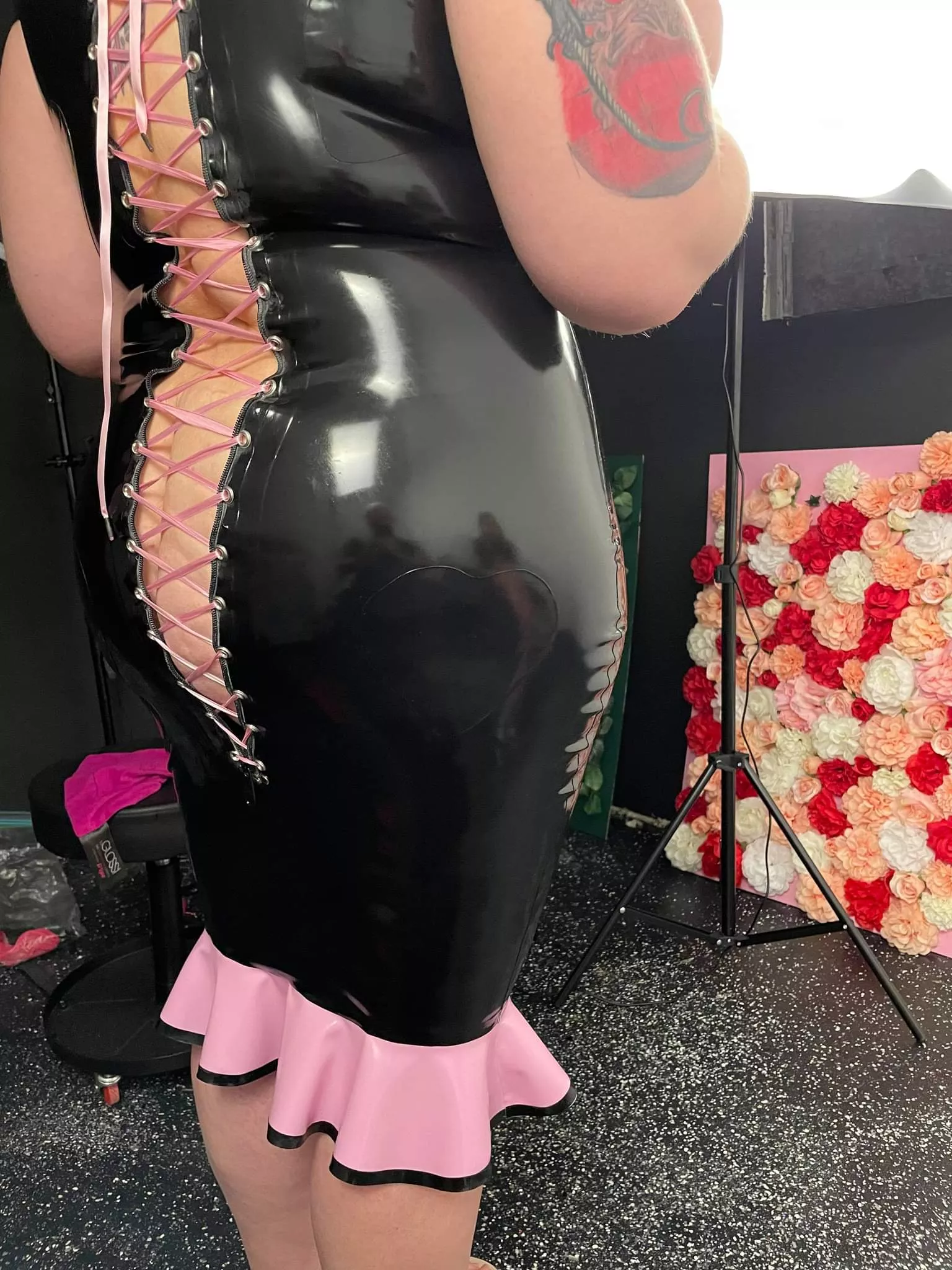 Nothing like a shiny new dress 🥰 dress from Super Bonito Latex posted by nemmylovessparkles