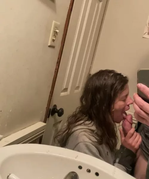 Nothing like late night bathroom head by funisfun845