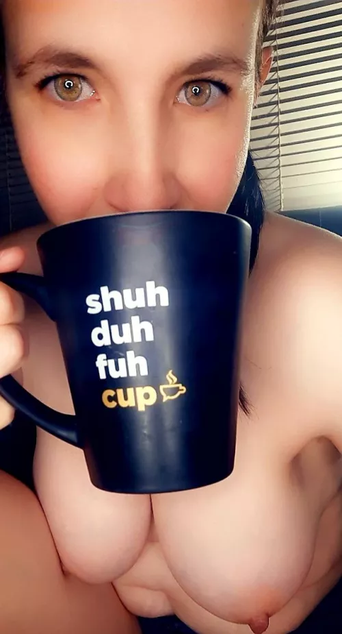 Nothing touches my lips in the morning before coffee 😜 by Aussiemilf2046