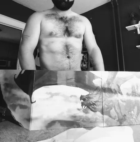 Now now now you know there is no peeking behind the D[M] screen. Also comment below what nerd fantasies you would like to see me do. by dammitredditname