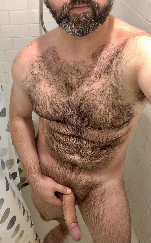 Now that beards and boners is back, why don’t you join me in here and let me slip something into your crack. by OGNintendad