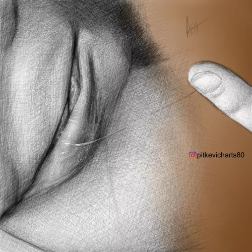 NSFW art - 'Getting Wet' by pit80